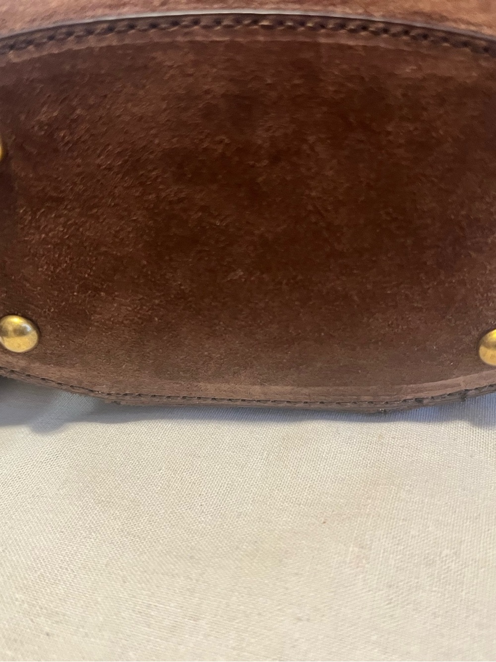 Zara Brown Leather Vanity Bag - NWT - Picture 9 of 10
